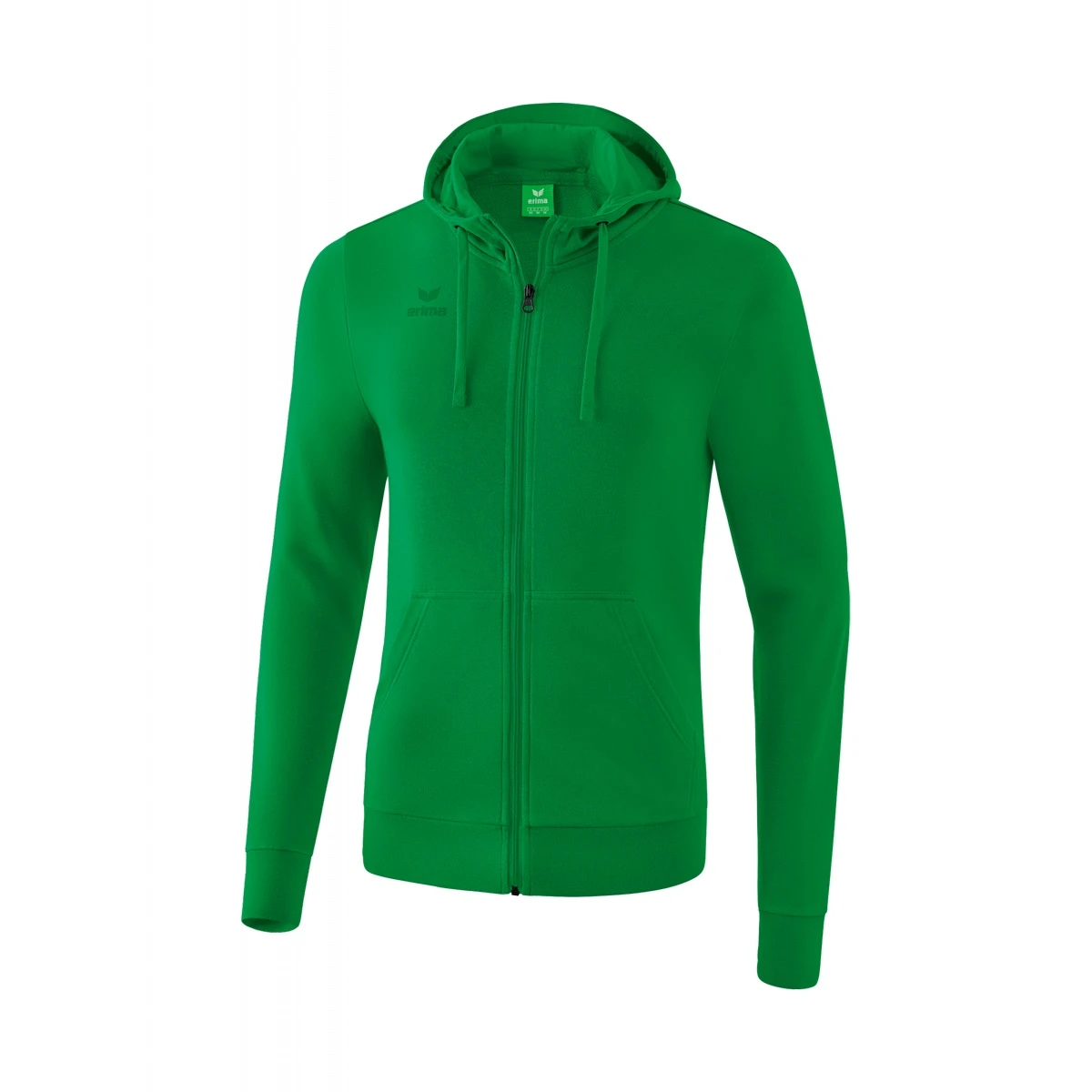 Erima Kapuzensweatjacke Basic Grün Jungen 3 Erima Kapuzensweatjacke Basic Grün Jungen