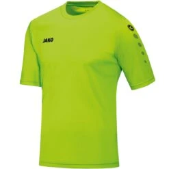JAKO Sport-Tshirt Trikot Team Kurzarm (100% Polyester) Neongrün Jungen