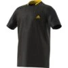 ADIDAS PERFORMANCE Adidas Tennis-Tshirt Advantage Trend Schwarz/orange Jungen