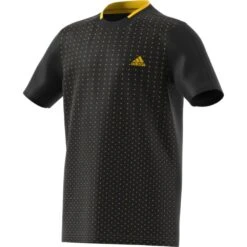 ADIDAS PERFORMANCE Adidas Tennis-Tshirt Advantage Trend Schwarz/orange Jungen