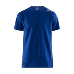 Craft Sport-Tshirt Community Mix (Baumwolle) Cobaltblau Herren