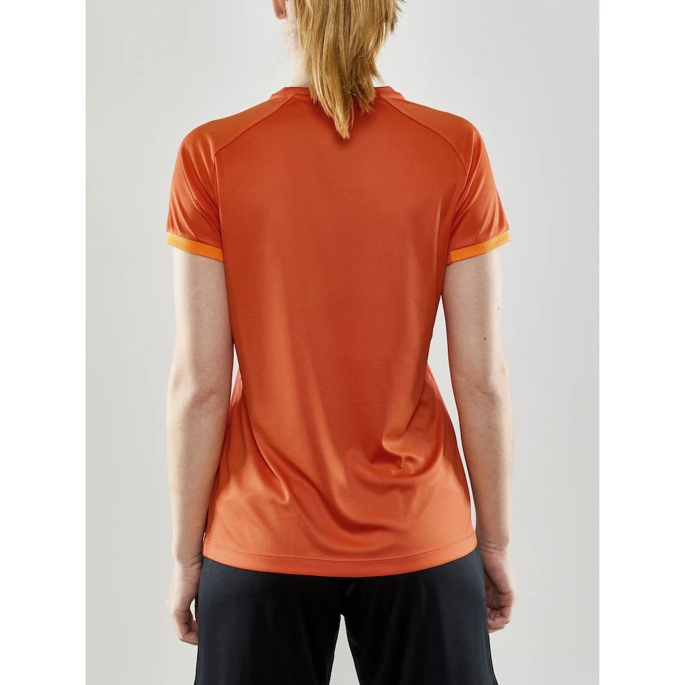 Craft Sport-Shirt (Trikot) Progress 2.0 Graphic Jersey - Leicht, Funktionell Und Stretchmaterial - Orange/schwarz Damen 5 Craft Sport-Shirt (Trikot) Progress 2.0 Graphic Jersey - Leicht, Funktionell Und Stretchmaterial - Orange/schwarz Damen – Bild 3