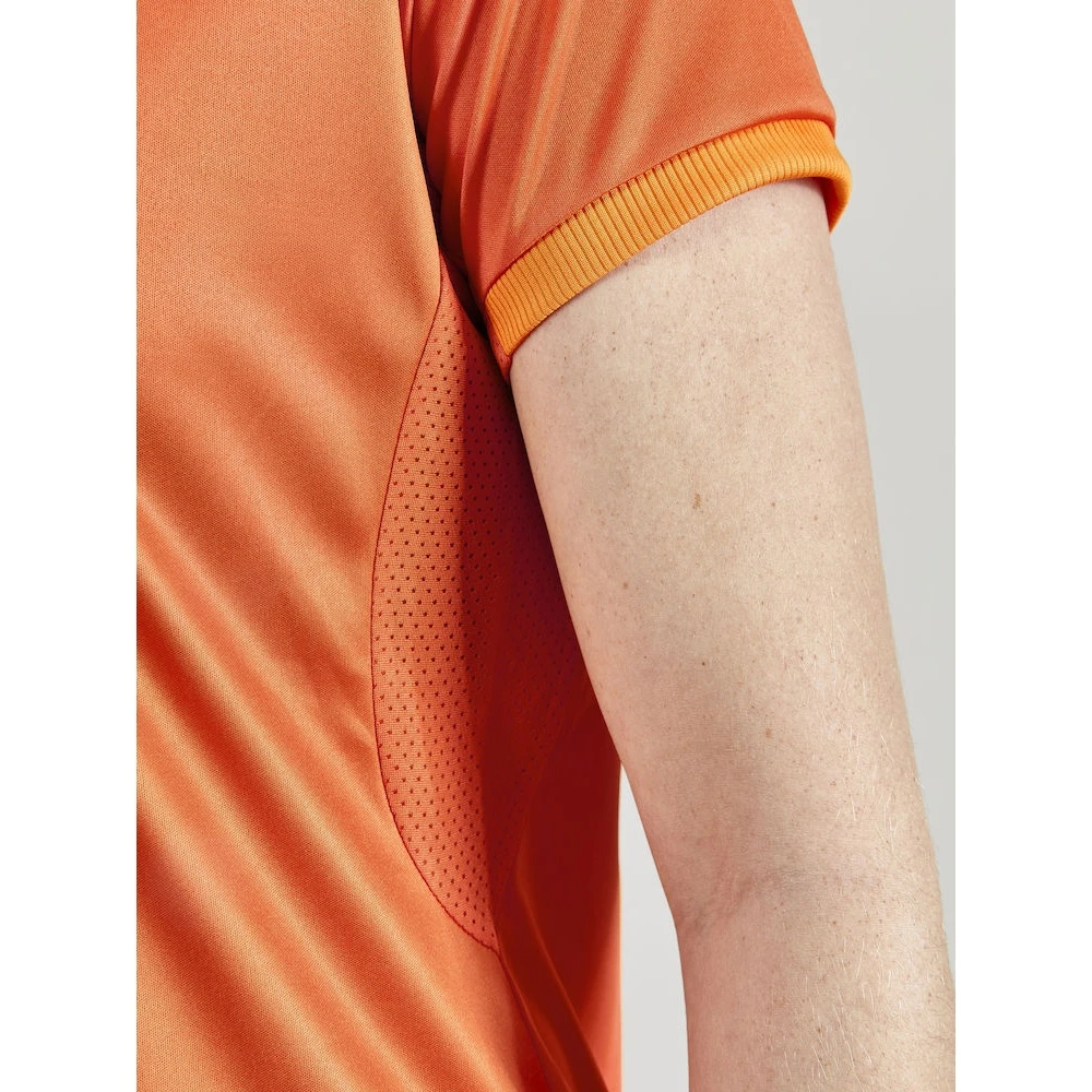 Craft Sport-Shirt (Trikot) Progress 2.0 Graphic Jersey - Leicht, Funktionell Und Stretchmaterial - Orange/schwarz Damen 7 Craft Sport-Shirt (Trikot) Progress 2.0 Graphic Jersey - Leicht, Funktionell Und Stretchmaterial - Orange/schwarz Damen – Bild 5