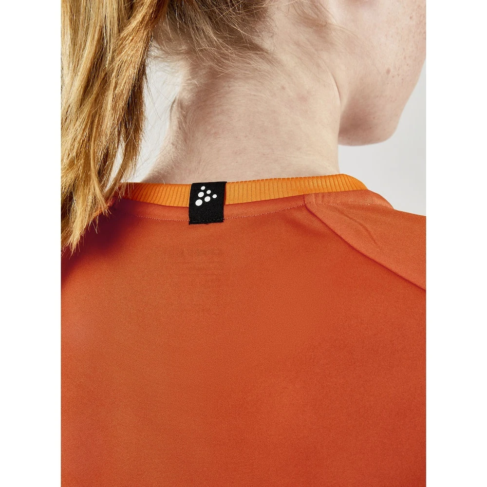 Craft Sport-Shirt (Trikot) Progress 2.0 Graphic Jersey - Leicht, Funktionell Und Stretchmaterial - Orange/schwarz Damen 8 Craft Sport-Shirt (Trikot) Progress 2.0 Graphic Jersey - Leicht, Funktionell Und Stretchmaterial - Orange/schwarz Damen – Bild 6