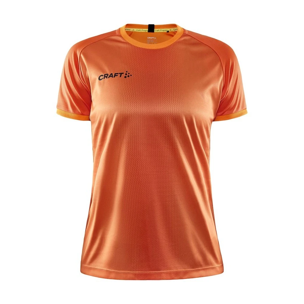 Craft Sport-Shirt (Trikot) Progress 2.0 Graphic Jersey - Leicht, Funktionell Und Stretchmaterial - Orange/schwarz Damen 10 Craft Sport-Shirt (Trikot) Progress 2.0 Graphic Jersey - Leicht, Funktionell Und Stretchmaterial - Orange/schwarz Damen – Bild 8