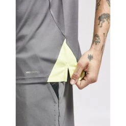 Craft Sport-Tshirt Pro Control Impact (leicht, Atmungsaktiv) Grau/lime Herren -Wilson Huston Geschaft Craft Tshirt Pro Control Impact 1908228 985541 6 1000x1000 1
