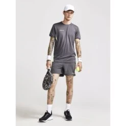 Craft Sport-Tshirt Pro Control Impact (leicht, Atmungsaktiv) Grau/lime Herren -Wilson Huston Geschaft Craft Tshirt Pro Control Impact 1908228 985541 7 1000x1000 1