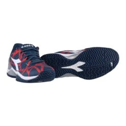 Diadora Speed Blushield 2 AG Dunkelblau Allcourt-Tennisschuhe Herren