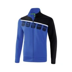 Erima Trainingsacke 5C Blau/schwarz Herren