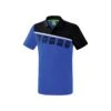 Erima Spprt-Polo 5C (100% Polyester) Blau/schwarz Herren