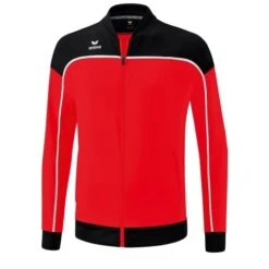 Erima Präsentationsjacke Change (100% Rec. Polyester, Elastisches Funktionsmaterial) Rot/schwarz/weiss Herren