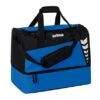 Erima Sporttasche Six Wings Mit Bodenfach (Größe L - 94,5 Liter) Royalblau/schwarz 60x35x45cm