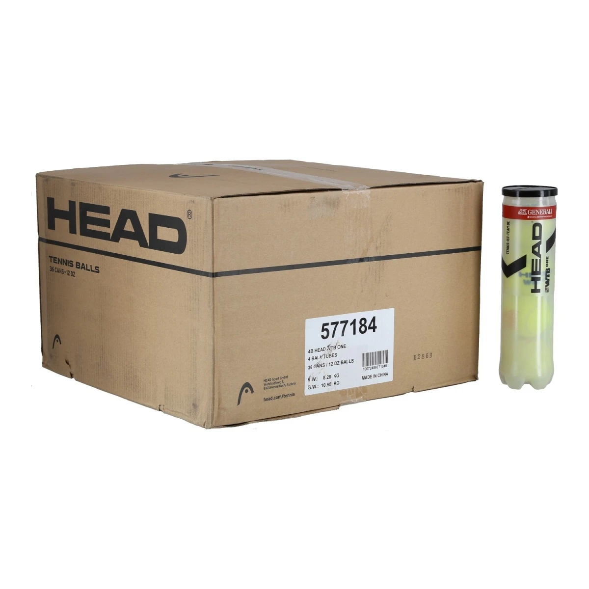 Head Tennisbälle Premium WTB One - Offizieller Ball Des WTB - 36x4er Karton 3 Head Tennisbälle Premium WTB One - Offizieller Ball Des WTB - 36x4er Karton