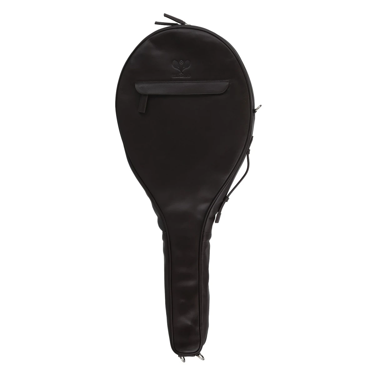 Hildebrand Schlägerhülle Tennis Premium Leder Fullsize Dunkelbraun 5 Hildebrand Schlägerhülle Tennis Premium Leder Fullsize Dunkelbraun – Bild 3