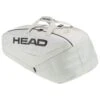 Head Tennis-Racketbag Pro X Racquet Bag L (Schlägertasche, 2 Hauptfächer) 2023 Corduroy Weiss 9er -Wilson Huston Geschaft Head 260033 YUBK Pro X Racquet Tasche 1000x1000 1