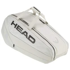 Head Tennis-Racketbag Pro X Racquet Bag M (Schlägertasche, 2 Hauptfächer) 2023 Corduroy Weiss 6er -Wilson Huston Geschaft Head 260043 YUBK Pro X Racquet Tasche 2 1000x1000 1