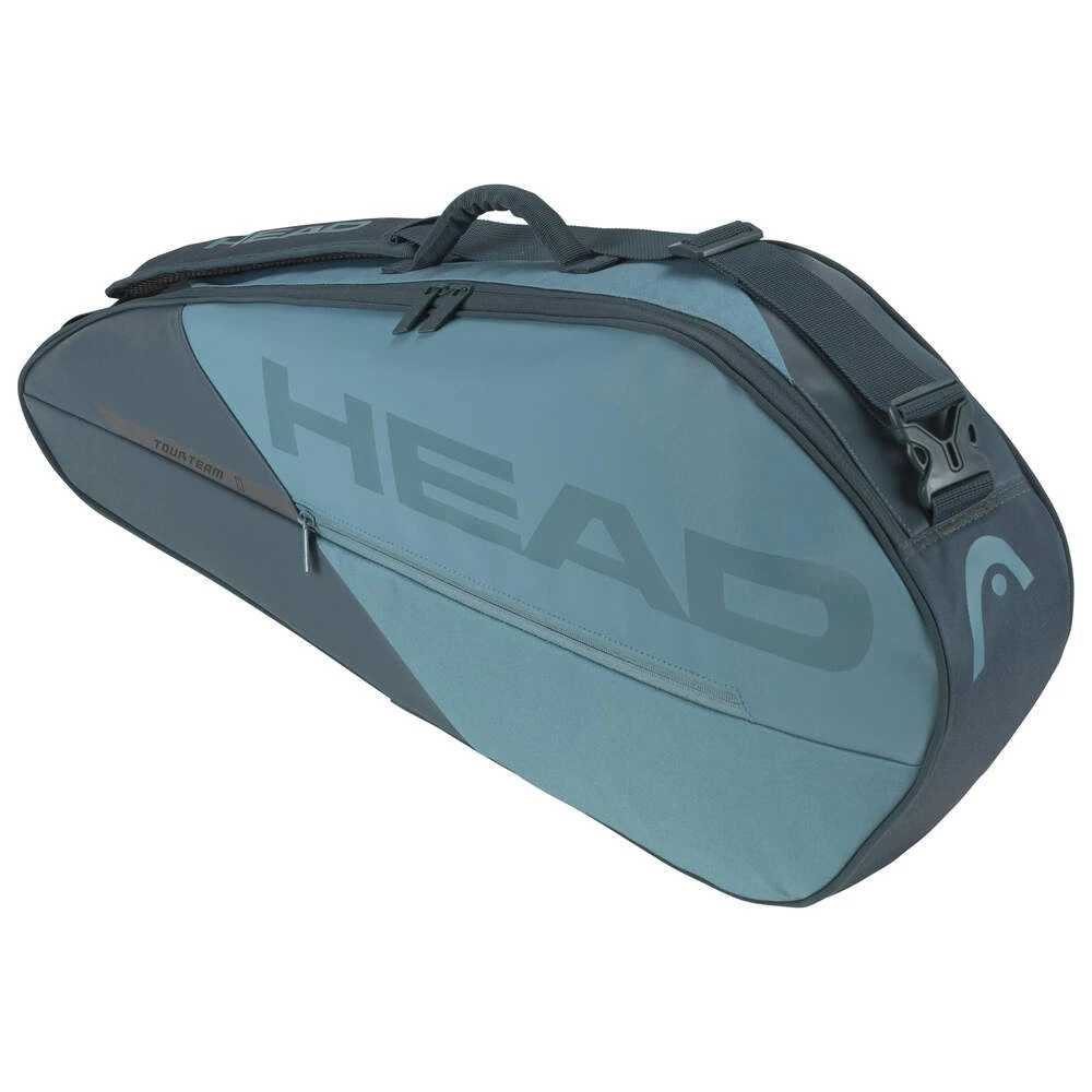 Head Tennis-Racketbag Tour Racquet Bag S (Schlägertasche, 1 Hauptfach) 2023 Cyanblau 3er 3 Head Tennis-Racketbag Tour Racquet Bag S (Schlägertasche, 1 Hauptfach) 2023 Cyanblau 3er