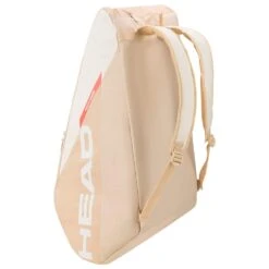 Head Tennis-Racketbag Tour Racquet Bag XL (Schlägertasche, 3 Hauptfächer) 2023 Weiss/champagne 12er -Wilson Huston Geschaft Head 260803 CHYU CB Tour Racquet Tasche 2 1000x1000 1