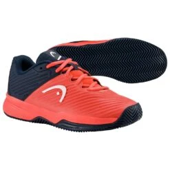 Head Tennisschuhe Revolt Pro 4.0 Clay/Sandplatz 2023 Rot Kinder