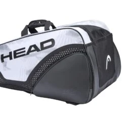 Head Tennis-Racketbag Supercombibag Djokovic (Schlägertasche, 3 Hauptfächer) Weiss/schwarz 9R 5 Head Tennis-Racketbag Supercombibag Djokovic (Schlägertasche, 3 Hauptfächer) Weiss/schwarz 9R -Wilson Huston Geschaft Head 283101 Djokovic209R20Monstercombi WHBK 2 1000x1000 1