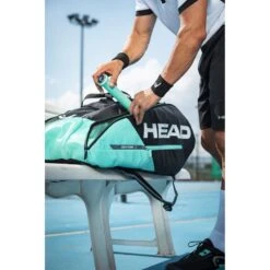Head Tennis-Racketbag Tour Team (Schlägertasche, 3 Hauptfächer) Schwarz/mint 12R 9 Head Tennis-Racketbag Tour Team (Schlägertasche, 3 Hauptfächer) Schwarz/mint 12R -Wilson Huston Geschaft Head 283422 BKMI Tour Team Tasche 3 1000x1000 1