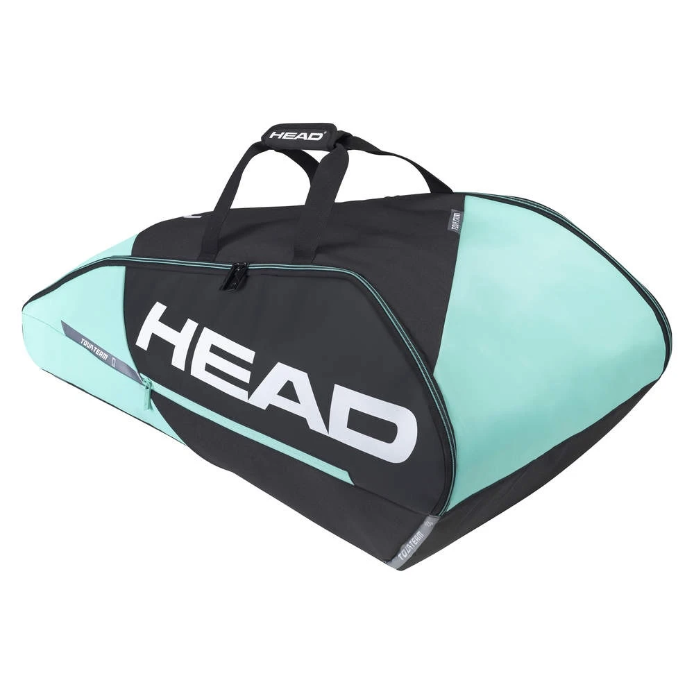 Head Tennis-Racketbag Tour Team (Schlägertasche, 2 Hauptfächer) Schwarz/mint 9R 3 Head Tennis-Racketbag Tour Team (Schlägertasche, 2 Hauptfächer) Schwarz/mint 9R