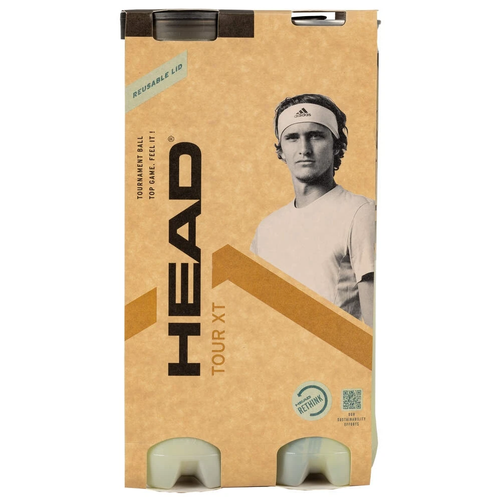 Head Tennisbälle Premium Tour XT Dose 2x4er - Doppelpack 3 Head Tennisbälle Premium Tour XT Dose 2x4er - Doppelpack