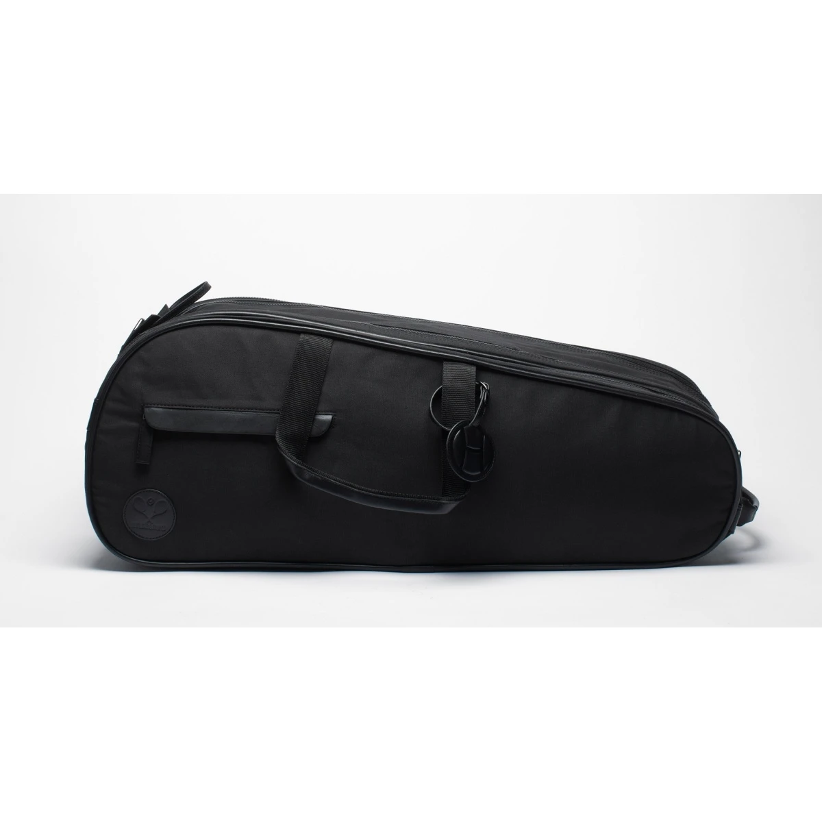 Hildebrand Racketbag Canvas Schwarz 6er 3 Hildebrand Racketbag Canvas Schwarz 6er