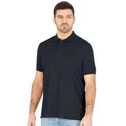 JAKO Freizeit-Polo Doubletex (Polyester/Baumwolle) Anthrazitgrau Herren