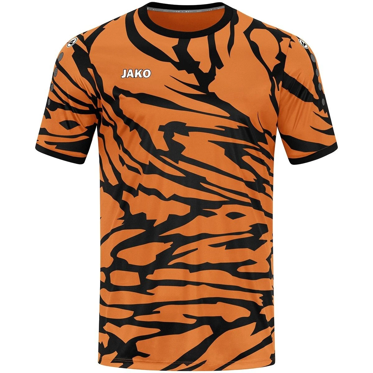 JAKO Sport-Tshirt Trikot Animal (Polyester-Interlock, Angenehmes Tragegefühl) Orange/schwarz Herren 3 JAKO Sport-Tshirt Trikot Animal (Polyester-Interlock, Angenehmes Tragegefühl) Orange/schwarz Herren