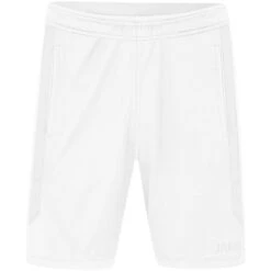 JAKO Trainingshose Short Power (Polyester-Interlock, Elastisch, Strapazierfähig) Kurz Weiss Damen