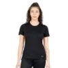 JAKO Sport-Shirt Challenge - Polyester-Stretch-Jersey - Schwarz/orange Damen -Wilson Huston Geschaft Jako 6121 506 Tshirt challenge damen 2 1200x1200 1