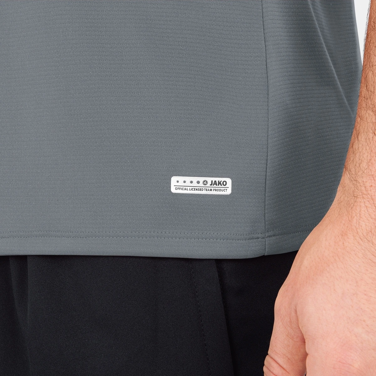 JAKO Sport-Polo Champ 2.0 (100% Polyester) Grau Herren 7 JAKO Sport-Polo Champ 2.0 (100% Polyester) Grau Herren – Bild 5