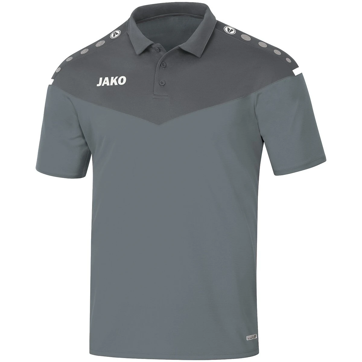 JAKO Sport-Polo Champ 2.0 (100% Polyester) Grau Herren 9 JAKO Sport-Polo Champ 2.0 (100% Polyester) Grau Herren – Bild 7
