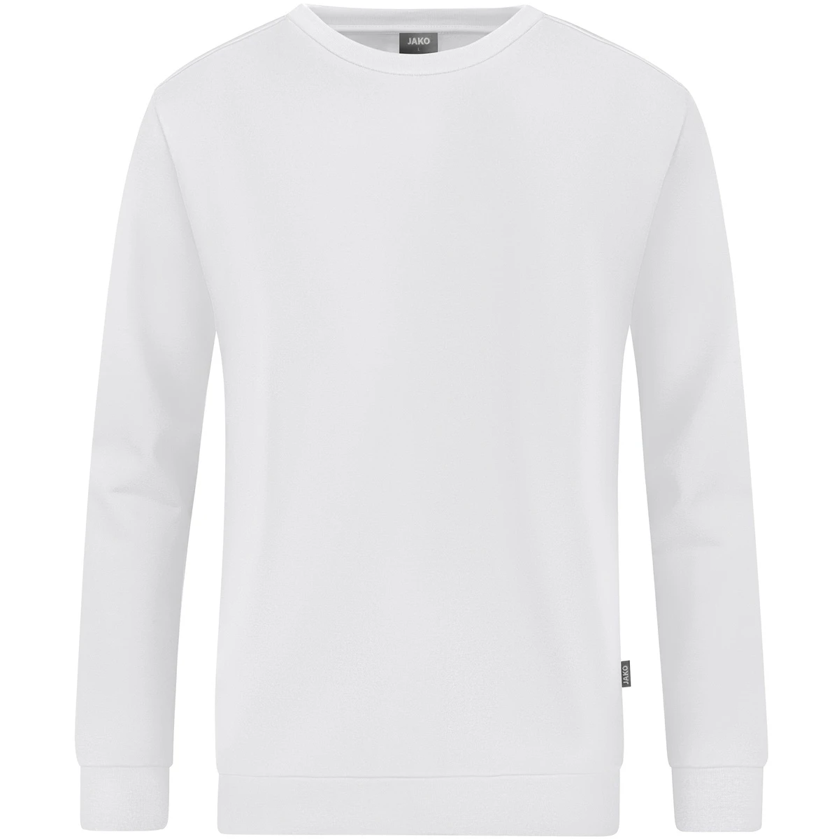 JAKO Freizeit Langarmshirt Sweat Organic (Bio-Baumwolle) Weiss Herren 3 JAKO Freizeit Langarmshirt Sweat Organic (Bio-Baumwolle) Weiss Herren