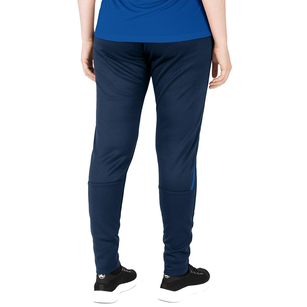 JAKO Trainingshose Pant Challenge (Double-Stretch-Knit, Atmungsaktiv, Hoher Tragekomfort) Lang Dunkelblau/royal Damen 4 JAKO Trainingshose Pant Challenge (Double-Stretch-Knit, Atmungsaktiv, Hoher Tragekomfort) Lang Dunkelblau/royal Damen – Bild 2