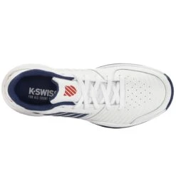 KSwiss Tennisschuhe Court Express Clay/Sandplatz 2023 Weiss/opalblau Herren -Wilson Huston Geschaft KSwiss 06750 136 Court Express Schuh203 1200x1200 1