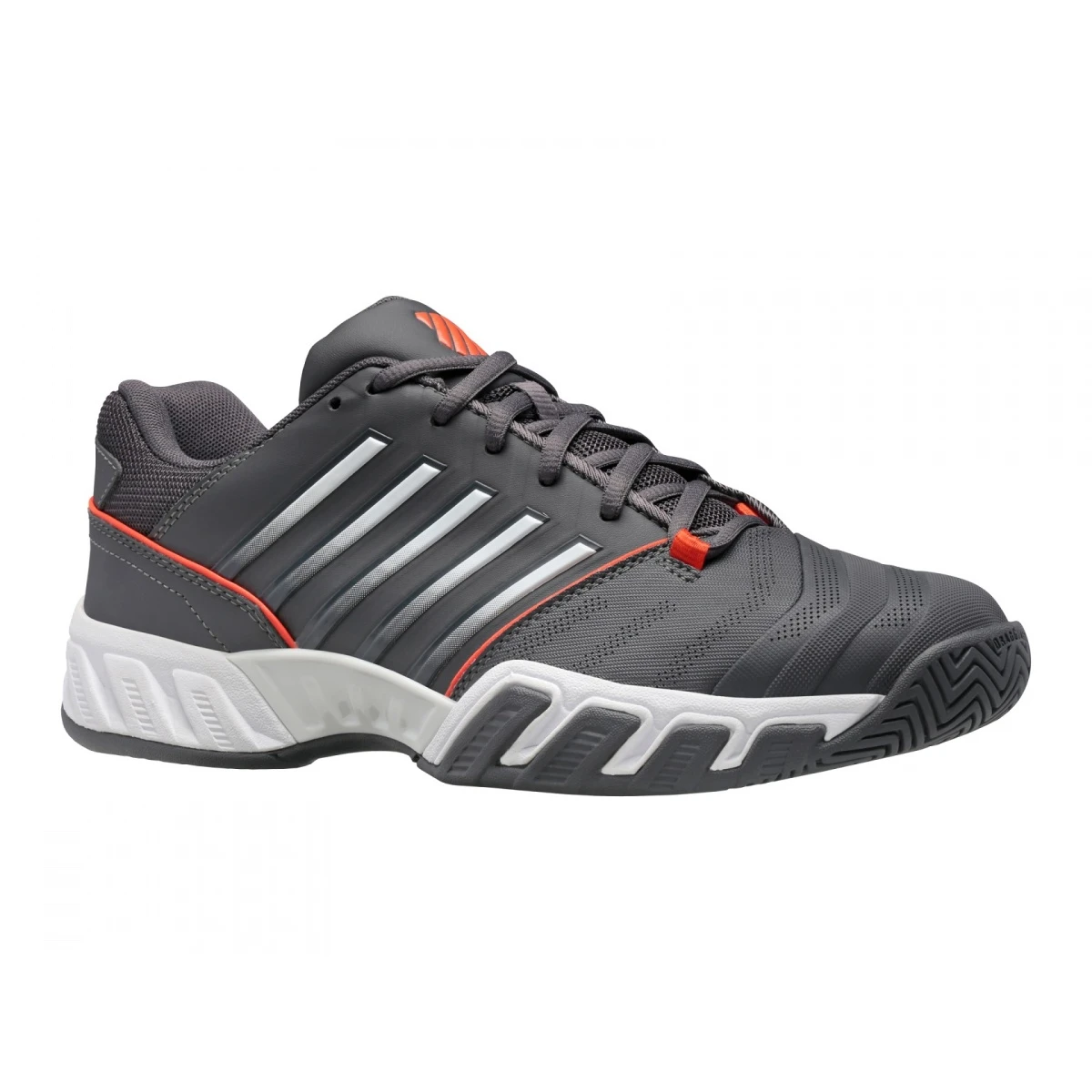 KSwiss Tennisschuhe BigShot Light 4 Allcourt Asphaltgrau Herren 4 KSwiss Tennisschuhe BigShot Light 4 Allcourt Asphaltgrau Herren – Bild 2