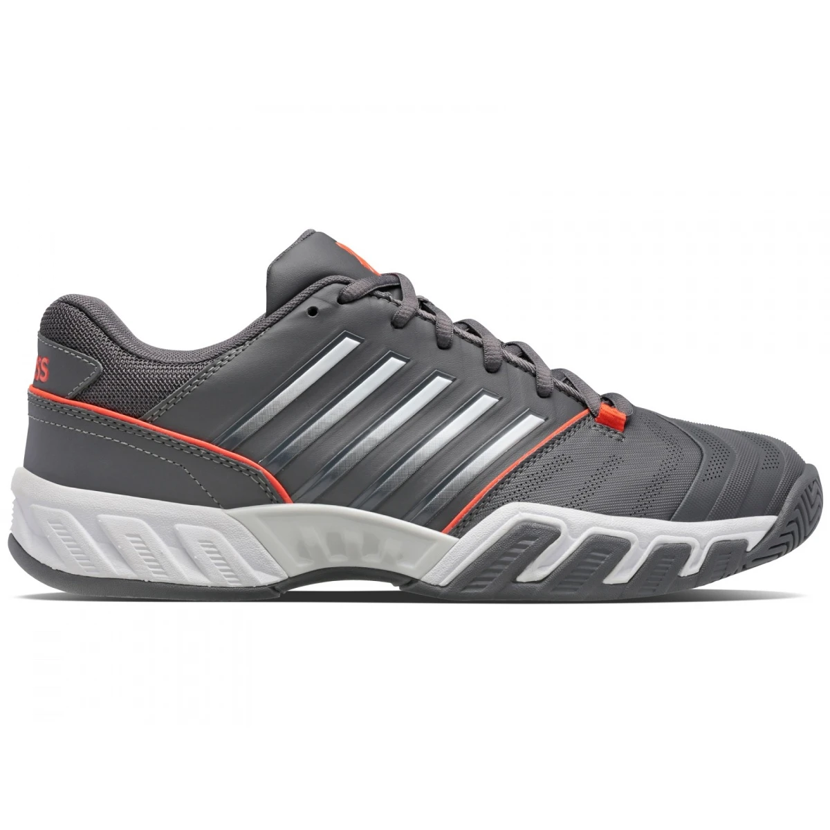 KSwiss Tennisschuhe BigShot Light 4 Allcourt Asphaltgrau Herren 3 KSwiss Tennisschuhe BigShot Light 4 Allcourt Asphaltgrau Herren