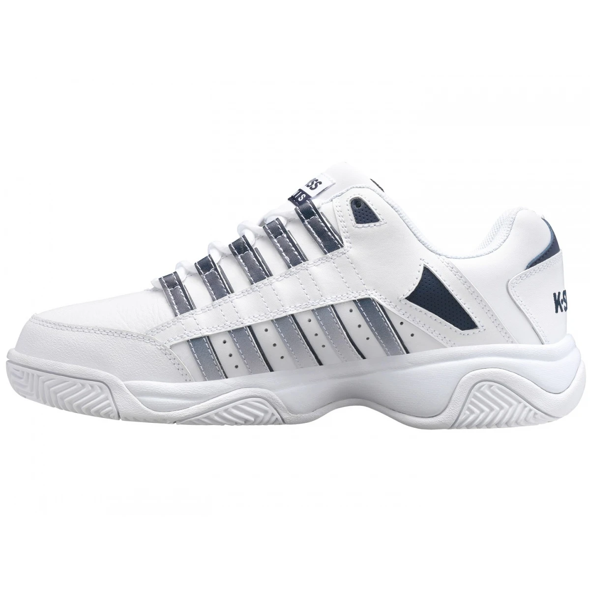 KSwiss Tennisschuhe Court Prestir Allcourt Weiss Herren 8 KSwiss Tennisschuhe Court Prestir Allcourt Weiss Herren – Bild 6