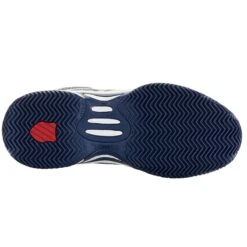 KSwiss Tennisschuhe Hypercourt Express 2 Clay/Sandplatz 2023 Weiss/opalblau Kinder -Wilson Huston Geschaft KSwiss 86614 146 Hypercourt Express Schuh203 1200x1200 1