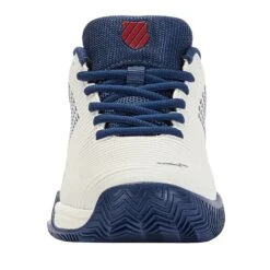 KSwiss Tennisschuhe Hypercourt Express 2 Clay/Sandplatz 2023 Weiss/opalblau Kinder -Wilson Huston Geschaft KSwiss 86614 146 Hypercourt Express Schuh206 958x958 1