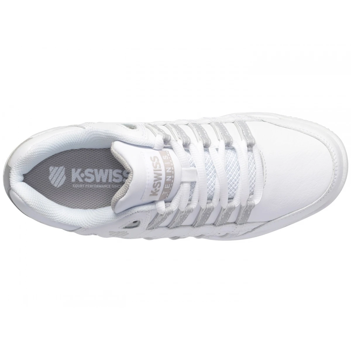 KSwiss Tennisschuhe Court Prestir Allcourt Weiss Damen 4 KSwiss Tennisschuhe Court Prestir Allcourt Weiss Damen – Bild 2