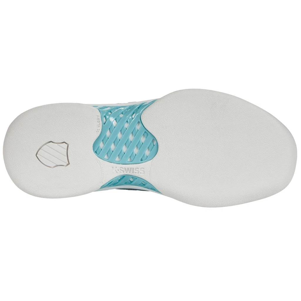 KSwiss Tennisschuhe Hypercourt Express 2 Indoor/Carpet/Teppich Weiss/blau Damen 8 KSwiss Tennisschuhe Hypercourt Express 2 Indoor/Carpet/Teppich Weiss/blau Damen – Bild 6