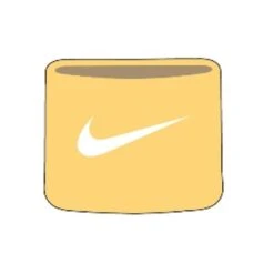 Nike Schweissband Tennis Premier Single Handgelenk 2022 Serena Williams Gelb/weiss - 2 Stück