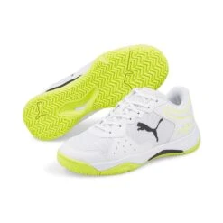 Puma Tennisschuhe Solarsmash RCT Allcourt Weiss Kinder