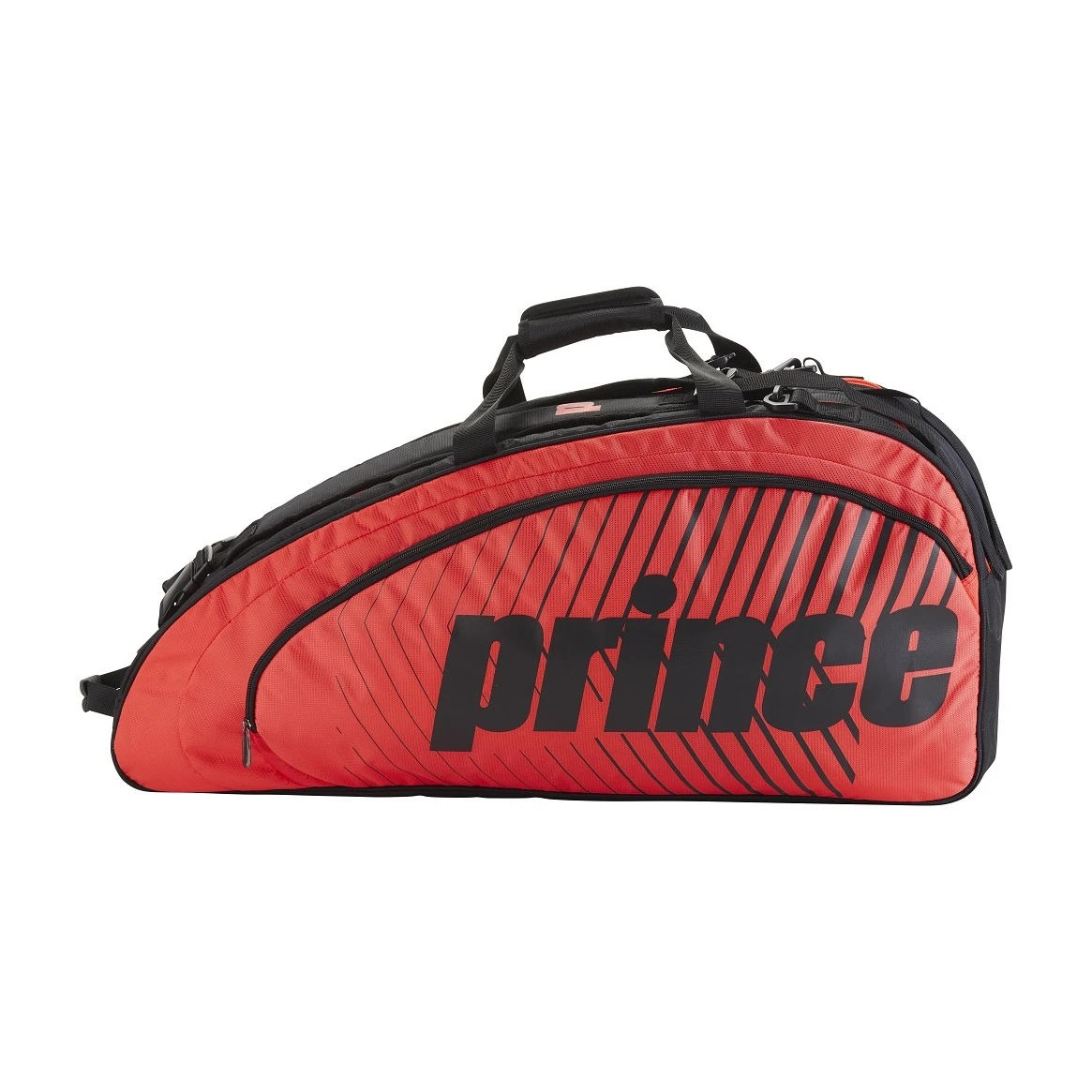 Prince Tennis-Racketbag (Schlägertasche, 2 Hauptfächer) Tour Future 6er Rot/schwarz 7 Prince Tennis-Racketbag (Schlägertasche, 2 Hauptfächer) Tour Future 6er Rot/schwarz – Bild 5