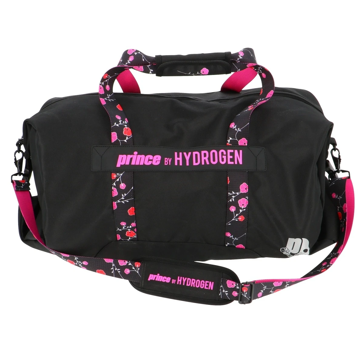 Prince Sporttasche Lady Mary Duffel 2022 Schwarz/pink - 75x23x23cm - 1 Hauptfach 6 Prince Sporttasche Lady Mary Duffel 2022 Schwarz/pink - 75x23x23cm - 1 Hauptfach – Bild 4