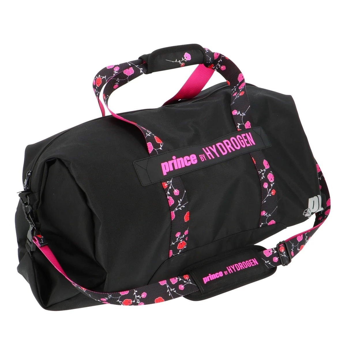 Prince Sporttasche Lady Mary Duffel 2022 Schwarz/pink - 75x23x23cm - 1 Hauptfach 3 Prince Sporttasche Lady Mary Duffel 2022 Schwarz/pink - 75x23x23cm - 1 Hauptfach