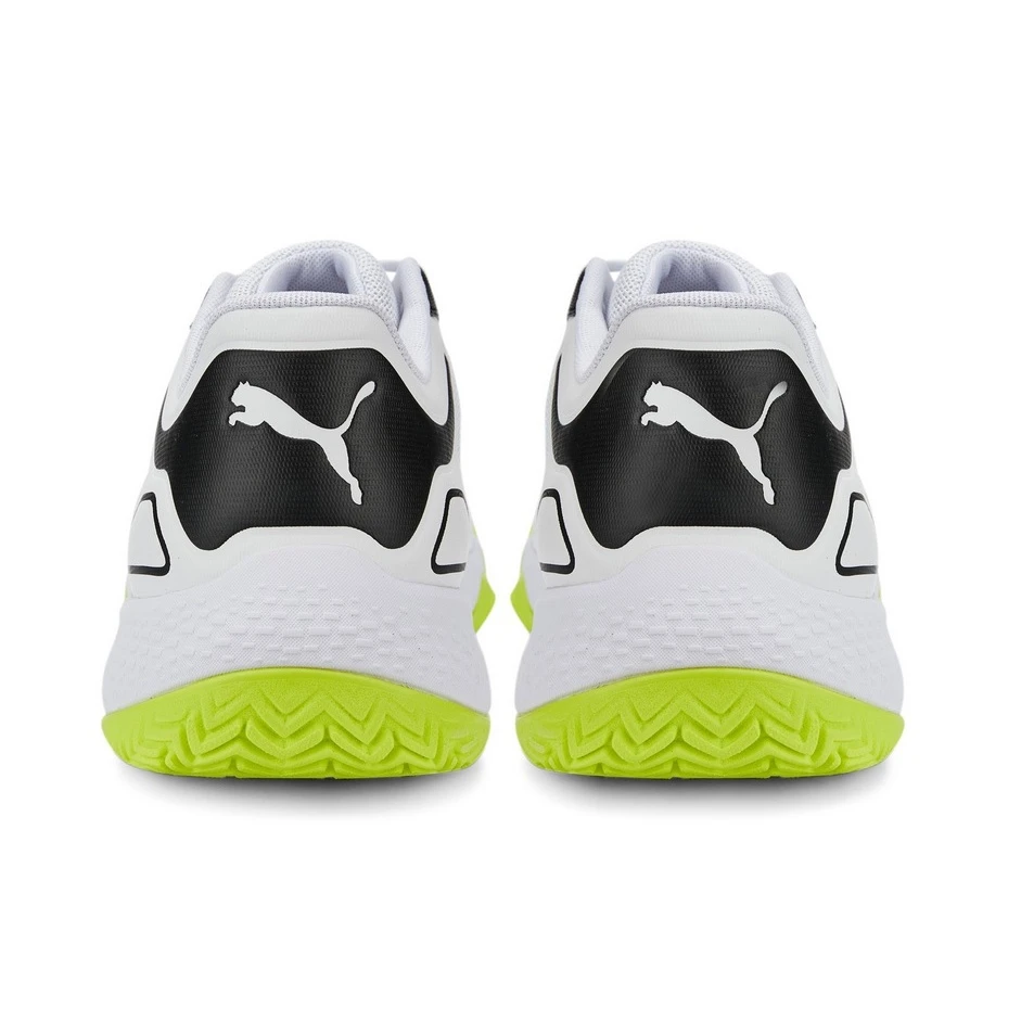 Puma Tennisschuhe Solarcourt RCT Allcourt Weiss/lime Herren 4 Puma Tennisschuhe Solarcourt RCT Allcourt Weiss/lime Herren – Bild 2